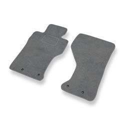 Velurové koberečky pro Mazda MX-5 IV (2014-....) - autokoberece - rohožky - DGS Autodywan - šedá