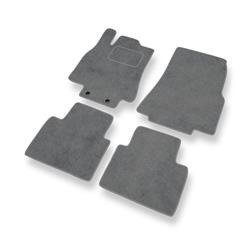 Velurové koberečky pro Mercedes-Benz Třída B W245 (2005-2011) - autokoberece - rohožky - DGS Autodywan - šedá