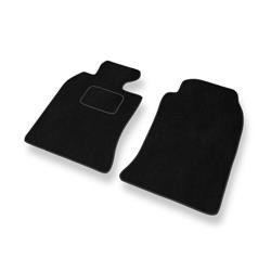Velurové koberečky pro Mini Cabrio I (2004-2009) - autokoberece - rohožky - DGS Autodywan - černá