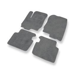 Velurové koberečky pro Mitsubishi Colt VI (2004-2008) - autokoberece - rohožky - DGS Autodywan - šedá