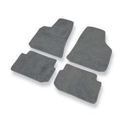 Velurové koberečky pro Mitsubishi Eclipse III (1999-2005) - autokoberece - rohožky - DGS Autodywan - šedá