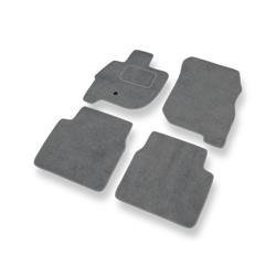 Velurové koberečky pro Mitsubishi Galant IX (2006-2012) - autokoberece - rohožky - DGS Autodywan - šedá