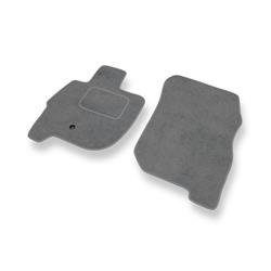 Velurové koberečky pro Mitsubishi Galant IX (2006-2012) - autokoberece - rohožky - DGS Autodywan - šedá