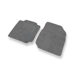 Velurové koberečky pro Nissan Micra III (2002-2010) - autokoberece - rohožky - DGS Autodywan - šedá