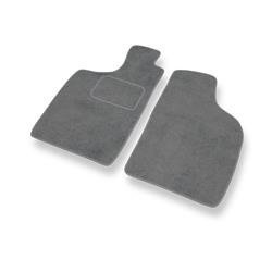 Velurové koberečky pro Nissan Navara D22 (1997-2005) - autokoberece - rohožky - DGS Autodywan - šedá