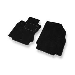 Velurové koberečky pro Nissan Note E11 (2004-2013) - autokoberece - rohožky - DGS Autodywan - černá