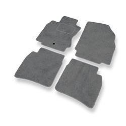 Velurové koberečky pro Nissan Note E11 (2004-2013) - autokoberece - rohožky - DGS Autodywan - šedá
