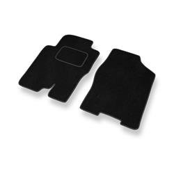Velurové koberečky pro Nissan Pathfinder R51 (2005-2014) - autokoberece - rohožky - DGS Autodywan - černá