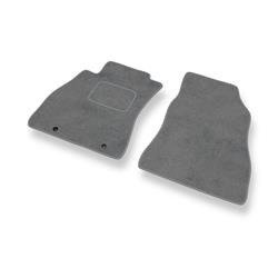 Velurové koberečky pro Nissan Pulsar (2014-2018) - autokoberece - rohožky - DGS Autodywan - šedá