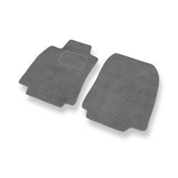 Velurové koberečky pro Nissan Tiida I C11 (2004-2012) - autokoberece - rohožky - DGS Autodywan - šedá