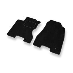 Velurové koberečky pro Nissan X-trail II (2007-2013) - autokoberece - rohožky - DGS Autodywan - černá