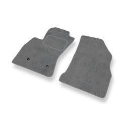 Velurové koberečky pro Opel Combo D (2011-2018) - autokoberece - rohožky - DGS Autodywan - šedá