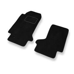 Velurové koberečky pro Opel GT II (2006-2010) - autokoberece - rohožky - DGS Autodywan - černá
