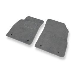 Velurové koberečky pro Opel Insignia I (2008-2017) - autokoberece - rohožky - DGS Autodywan - šedá