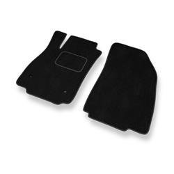 Velurové koberečky pro Opel Mokka (2012-2019) - autokoberece - rohožky - DGS Autodywan - černá