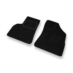 Velurové koberečky pro Peugeot 3008 I (2009-2016) - autokoberece - rohožky - DGS Autodywan - černá