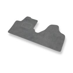 Velurové koberečky pro Peugeot Expert II (2007-2016) - autokoberece - rohožky - DGS Autodywan - šedá