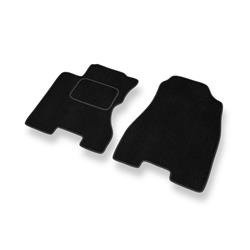 Velurové koberečky pro Renault Koleos I (2008-2015) - autokoberece - rohožky - DGS Autodywan - černá