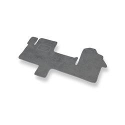 Velurové koberečky pro Renault Master IV (3místný) (2010-2019) - autokoberece - rohožky - DGS Autodywan - šedá