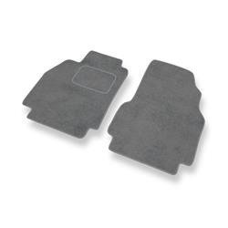 Velurové koberečky pro Renault Megane II (2002-2008) - autokoberece - rohožky - DGS Autodywan - šedá