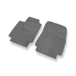 Velurové koberečky pro Renault Modus I (2004-2012) - autokoberece - rohožky - DGS Autodywan - šedá