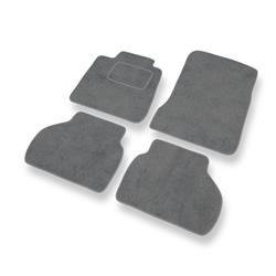Velurové koberečky pro Renault Vel Satis (2001-2009) - autokoberece - rohožky - DGS Autodywan - šedá