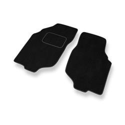 Velurové koberečky pro Rover 25 (2000-2005) - autokoberece - rohožky - DGS Autodywan - černá