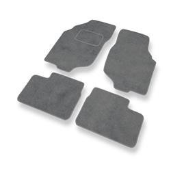 Velurové koberečky pro Rover 25 (2000-2005) - autokoberece - rohožky - DGS Autodywan - šedá