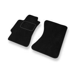 Velurové koberečky pro Saab 9-2X I (2004-2006) - autokoberece - rohožky - DGS Autodywan - černá