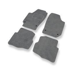 Velurové koberečky pro Seat Cordoba II 6L (2002-2009) - autokoberece - rohožky - DGS Autodywan - šedá