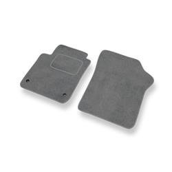 Velurové koberečky pro Skoda Citigo I (2011-2020) - autokoberece - rohožky - DGS Autodywan - šedá