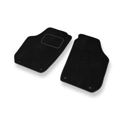 Velurové koberečky pro Skoda Fabia II (2007-2014) - autokoberece - rohožky - DGS Autodywan - černá