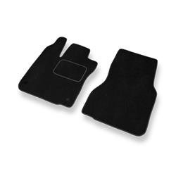 Velurové koberečky pro Smart ForFour II (2014-....) - autokoberece - rohožky - DGS Autodywan - černá