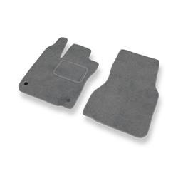 Velurové koberečky pro Smart ForTwo III (2014-....) - autokoberece - rohožky - DGS Autodywan - šedá