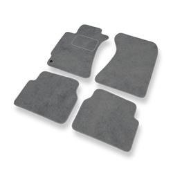 Velurové koberečky pro Subaru Forester II (2002-2008) - autokoberece - rohožky - DGS Autodywan - šedá