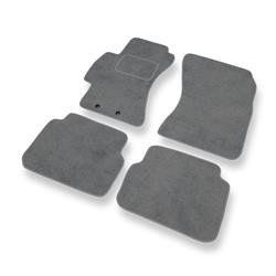 Velurové koberečky pro Subaru Impreza III (2007-2011) - autokoberece - rohožky - DGS Autodywan - šedá