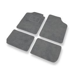 Velurové koberečky pro Subaru Justy III (2003-2007) - autokoberece - rohožky - DGS Autodywan - šedá