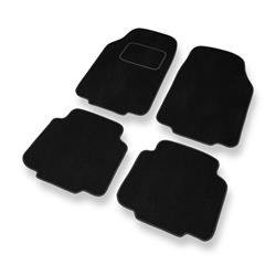 Velurové koberečky pro Subaru Justy IV (2007-2010) - autokoberece - rohožky - DGS Autodywan - černá