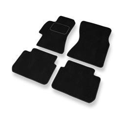 Velurové koberečky pro Subaru Legacy IV (2003-2009) - autokoberece - rohožky - DGS Autodywan - černá