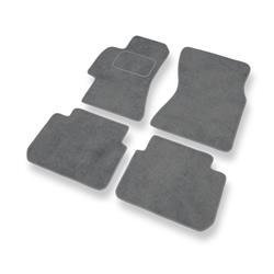 Velurové koberečky pro Subaru Legacy IV (2003-2009) - autokoberece - rohožky - DGS Autodywan - šedá