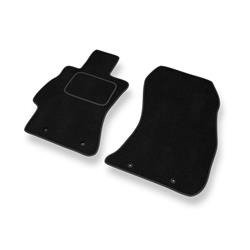 Velurové koberečky pro Subaru Legacy V (2009-2015) - autokoberece - rohožky - DGS Autodywan - černá