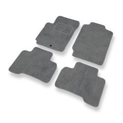 Velurové koberečky pro Suzuki Grand Vitara II (2005-2014) - autokoberece - rohožky - DGS Autodywan - šedá