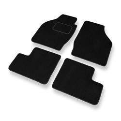 Velurové koberečky pro Suzuki Ignis I, II (2000-2008) - autokoberece - rohožky - DGS Autodywan - černá