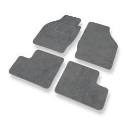 Velurové koberečky pro Suzuki Ignis I, II (2000-2008) - autokoberece - rohožky - DGS Autodywan - šedá