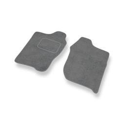 Velurové koberečky pro Suzuki Jimny (1998-....) - autokoberece - rohožky - DGS Autodywan - šedá