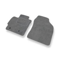 Velurové koberečky pro Toyota Auris I (2007-2012) - autokoberece - rohožky - DGS Autodywan - šedá