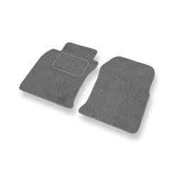 Velurové koberečky pro Toyota Land Cruiser J120 (2002-....) - autokoberece - rohožky - DGS Autodywan - šedá
