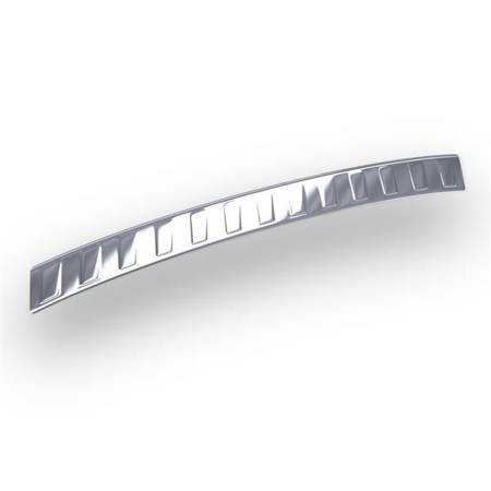 Ocelový kryt zadního nárazníku pro Citroen C5 II Tourer (5 dveře) - (2008-2017) - Croni - Trapéz - stříbrný (lesk)