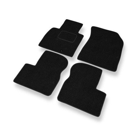 Plstěné koberečky pro Nissan Micra IV (2010-2017) - autokoberece - rohožky - DGS Autodywan - černá