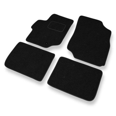 Plstěné koberečky pro Peugeot 301 (2012-2019) - autokoberece - rohožky - DGS Autodywan - černá